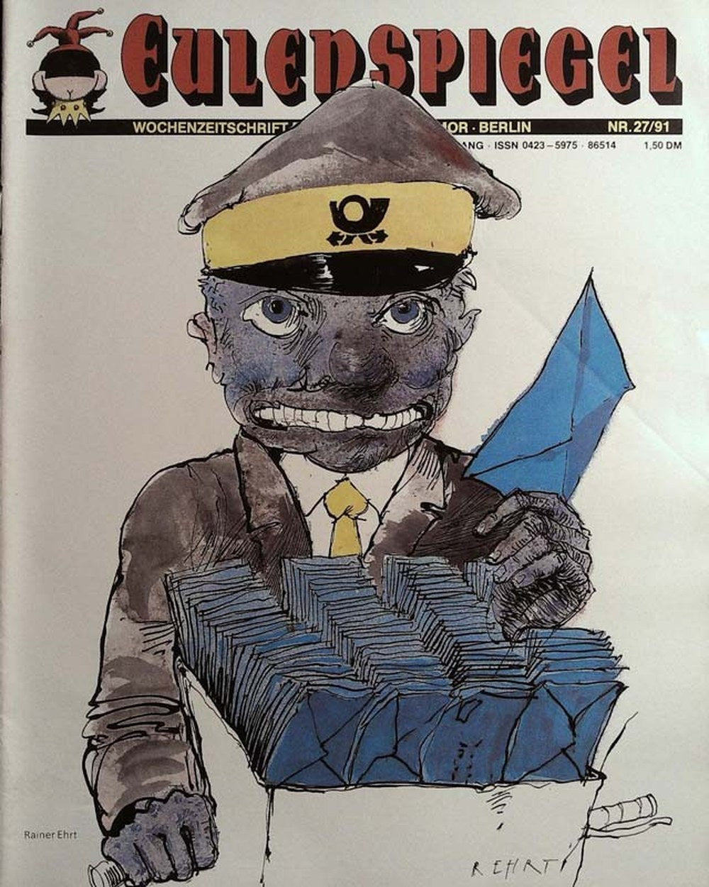 Eulenspiegel Magazin Deutschland 1991-27 Rainer Ehrt