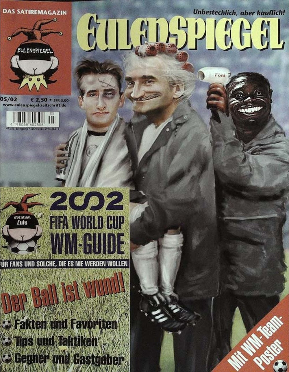Eulenspiegel Magazin Deutschland 2002-05 Rudi Völler