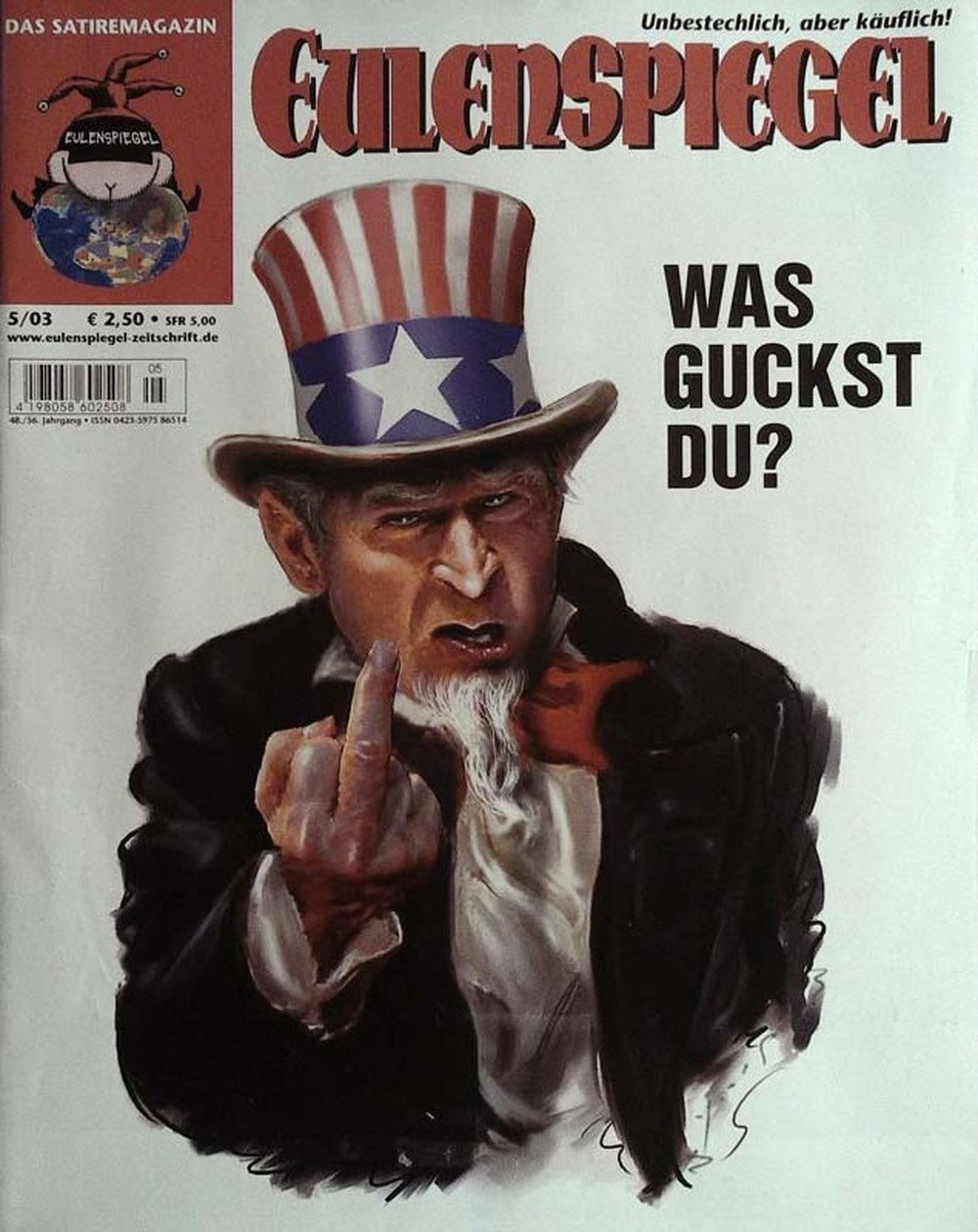 Eulenspiegel Magazin Deutschland 2003-05 Uncle Sam