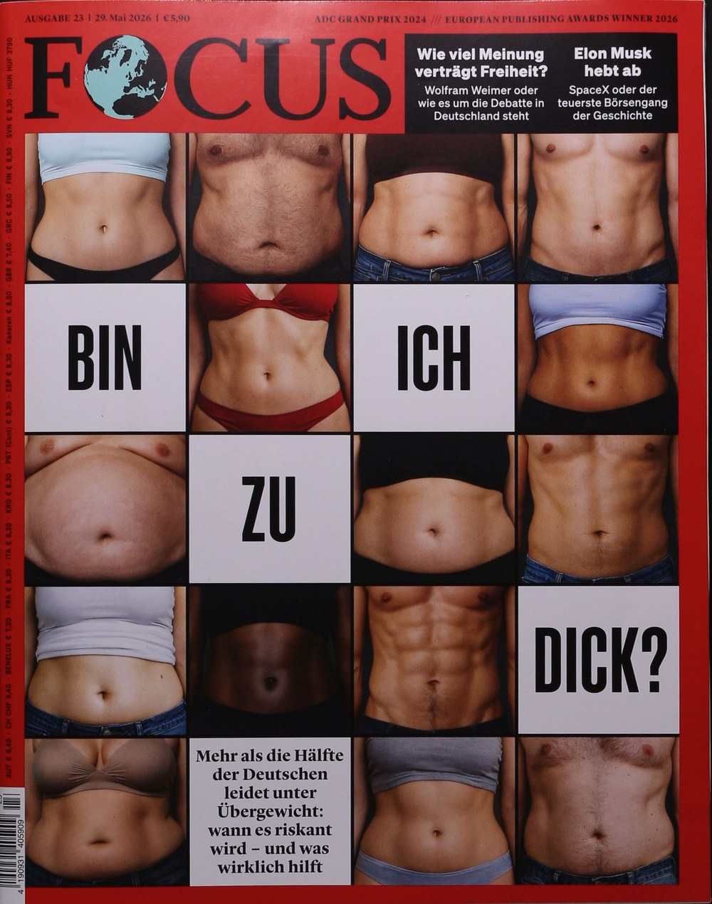 Focus Magazin Deutschland 2026-23 Wolfram Weimer Elon Musk