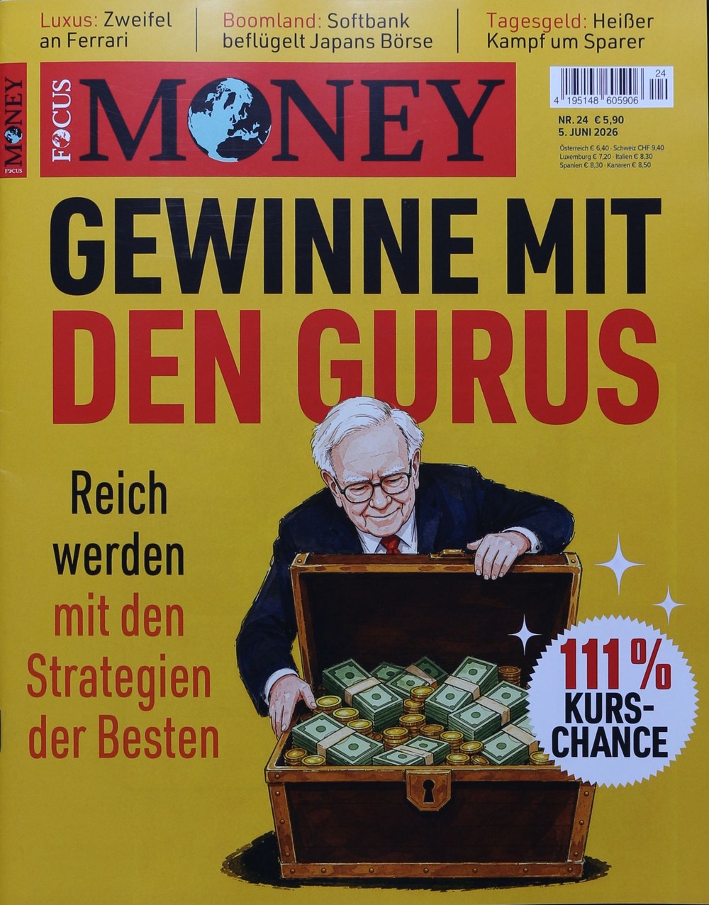 Focus Money Magazin Deutschland 2026-24 Warren Buffett