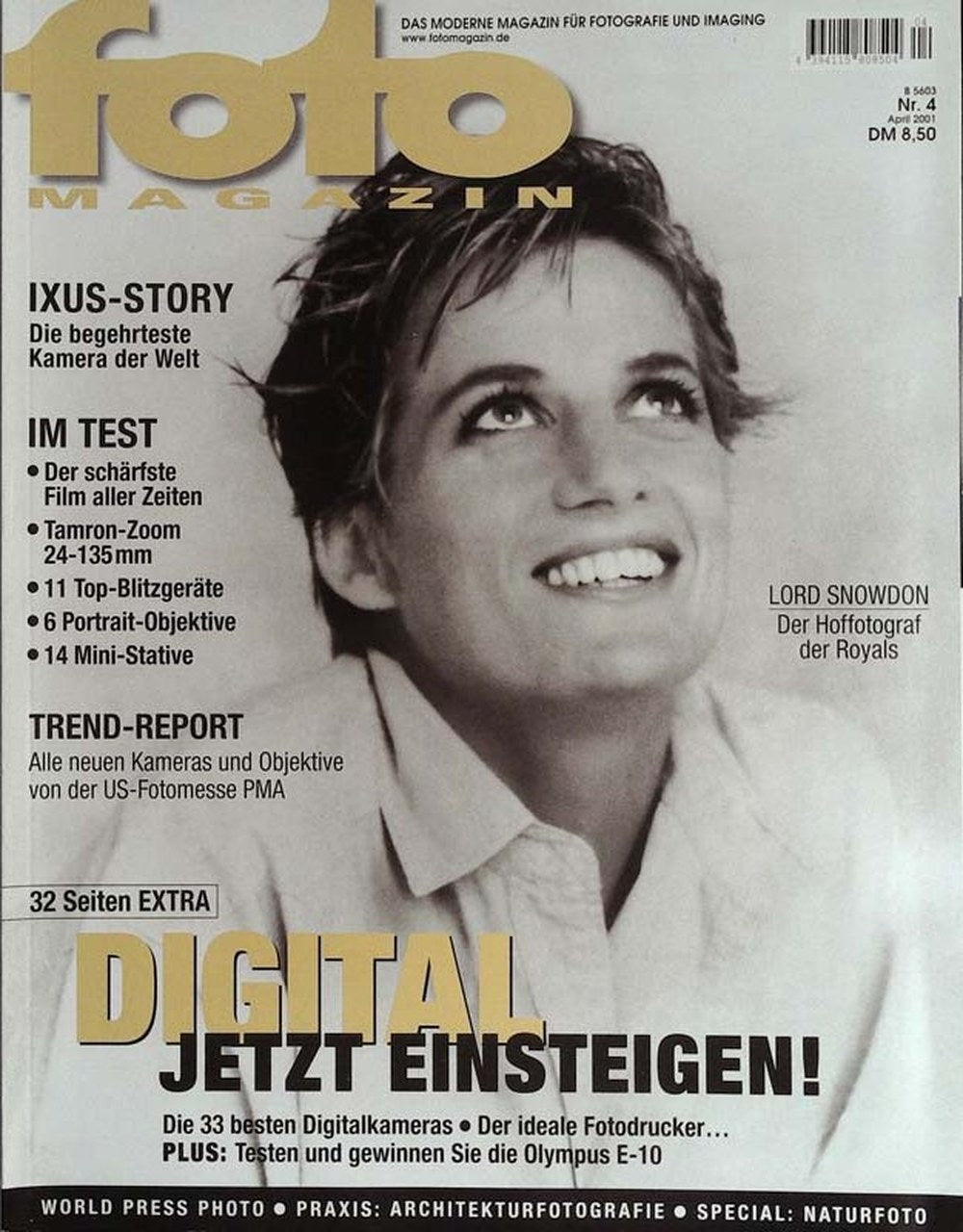 Foto Magazin Deutschland 2001-04 Lord Snowdon