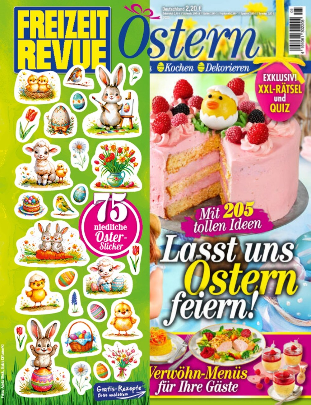 Freizeit Revue Magazin Deutschland 2026-01 Ostern Kochen Dekorieren