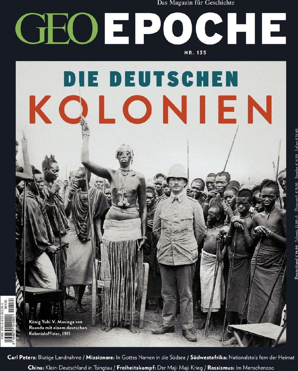 Geo Epoche Magazin Deutschland 2025-135 Yuhi V Musinga Carl Peters