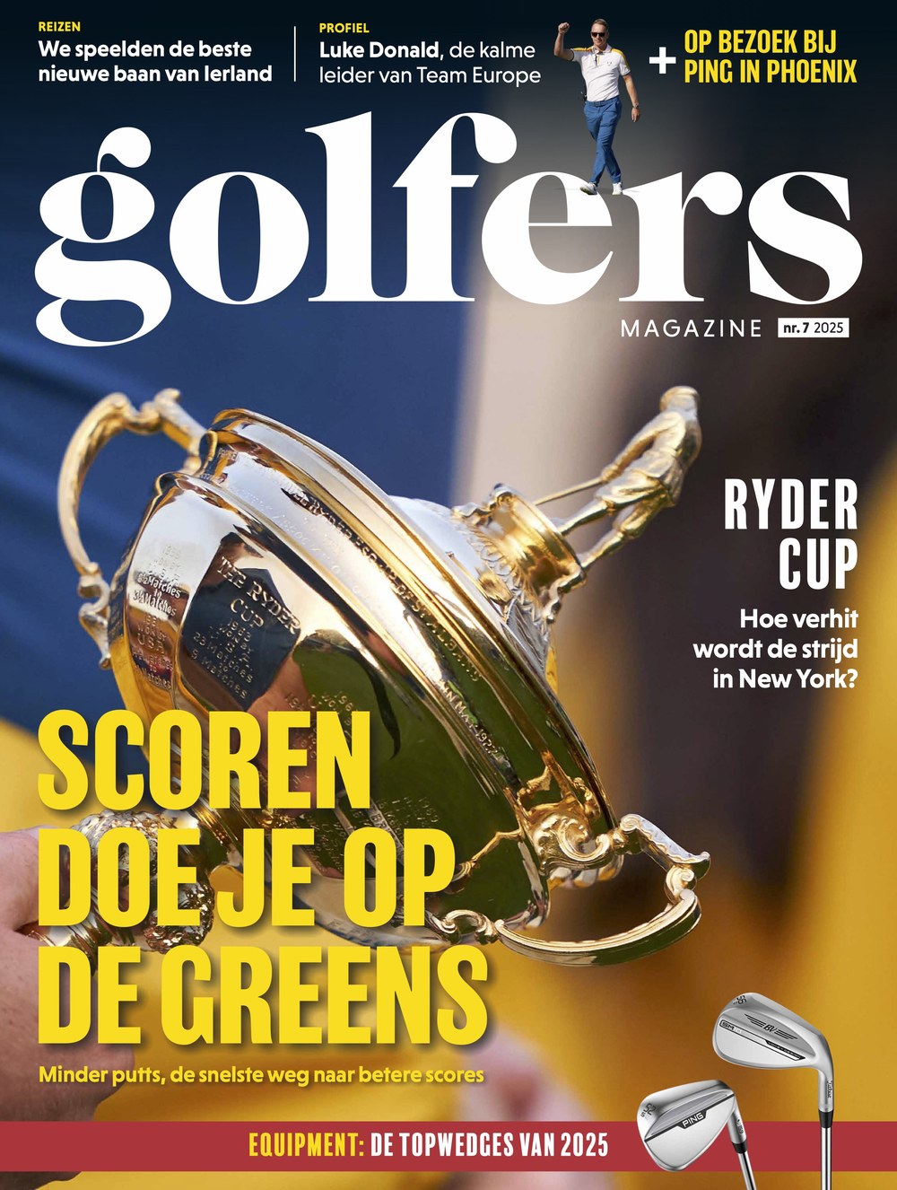 Golfers Magazin Niederlande 2025-07 Luke Donald