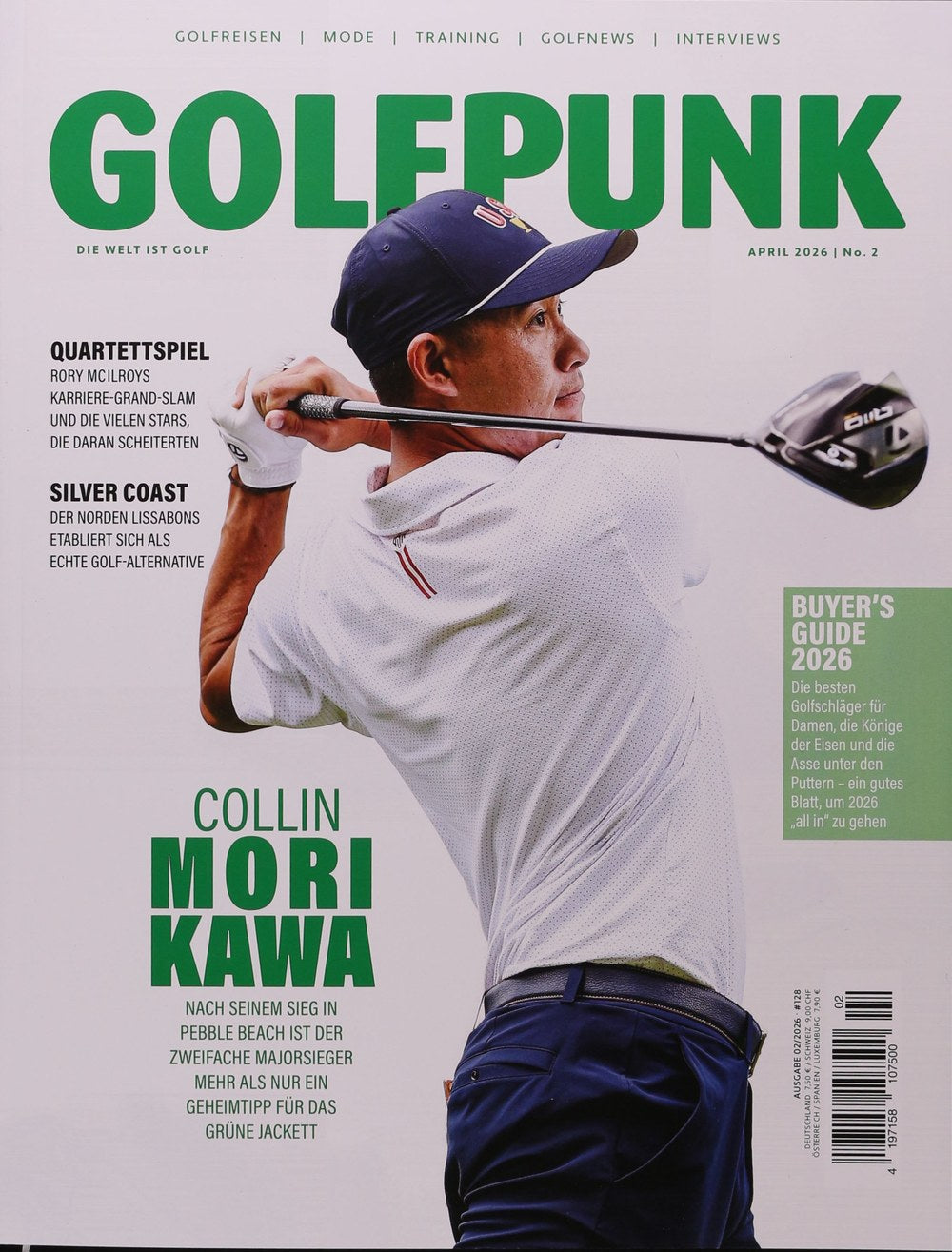 Golfpunk Magazin Deutschland 2026-02 Collin Morikawa Rory McIlroy
