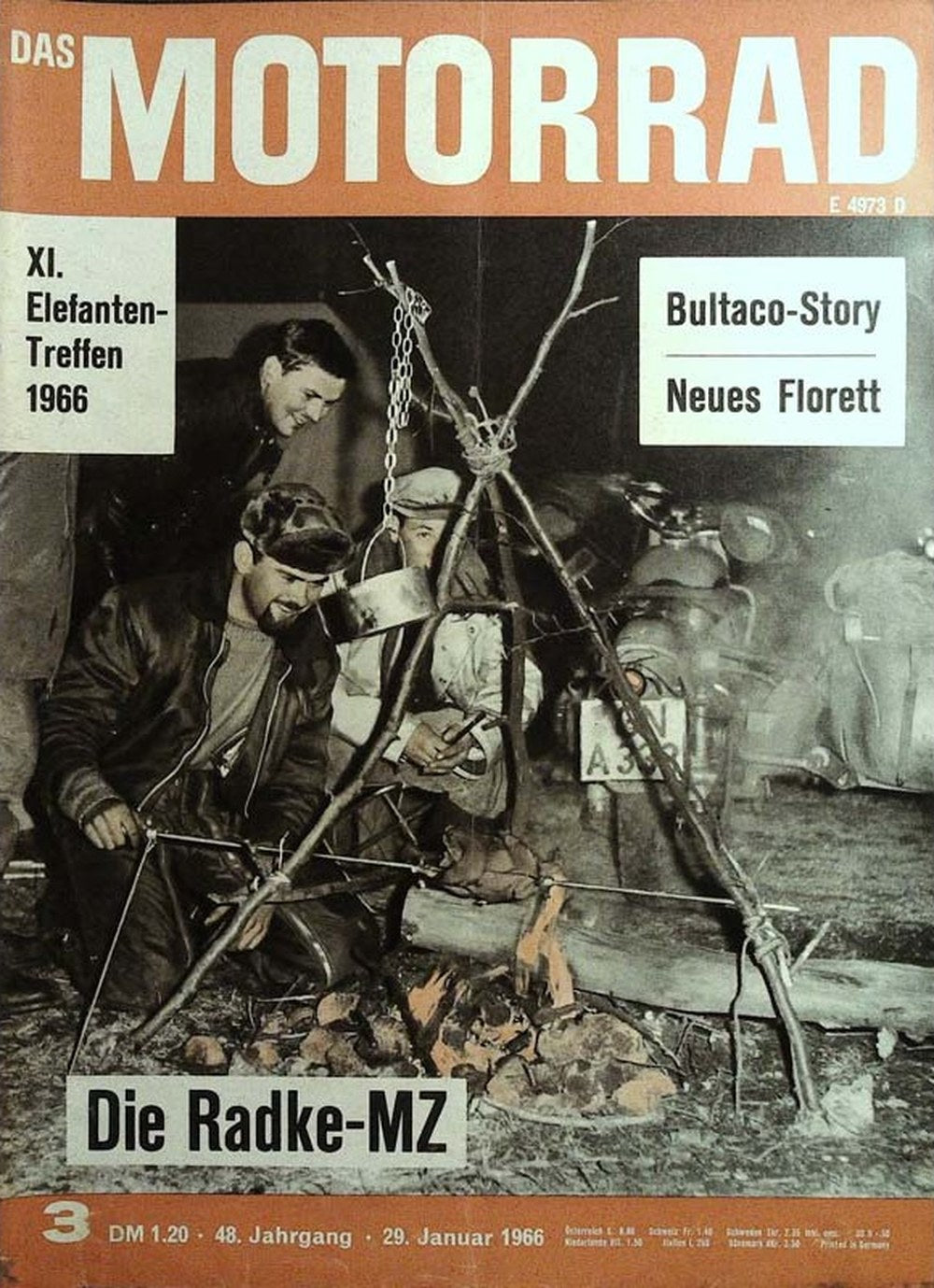 Motorrad Magazin Deutschland 1966-03 Radke Bultaco