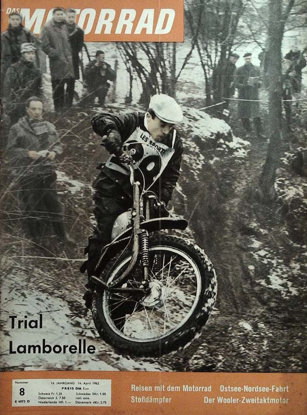 Motorrad Magazin Deutschland 1962-08 Lamborelle