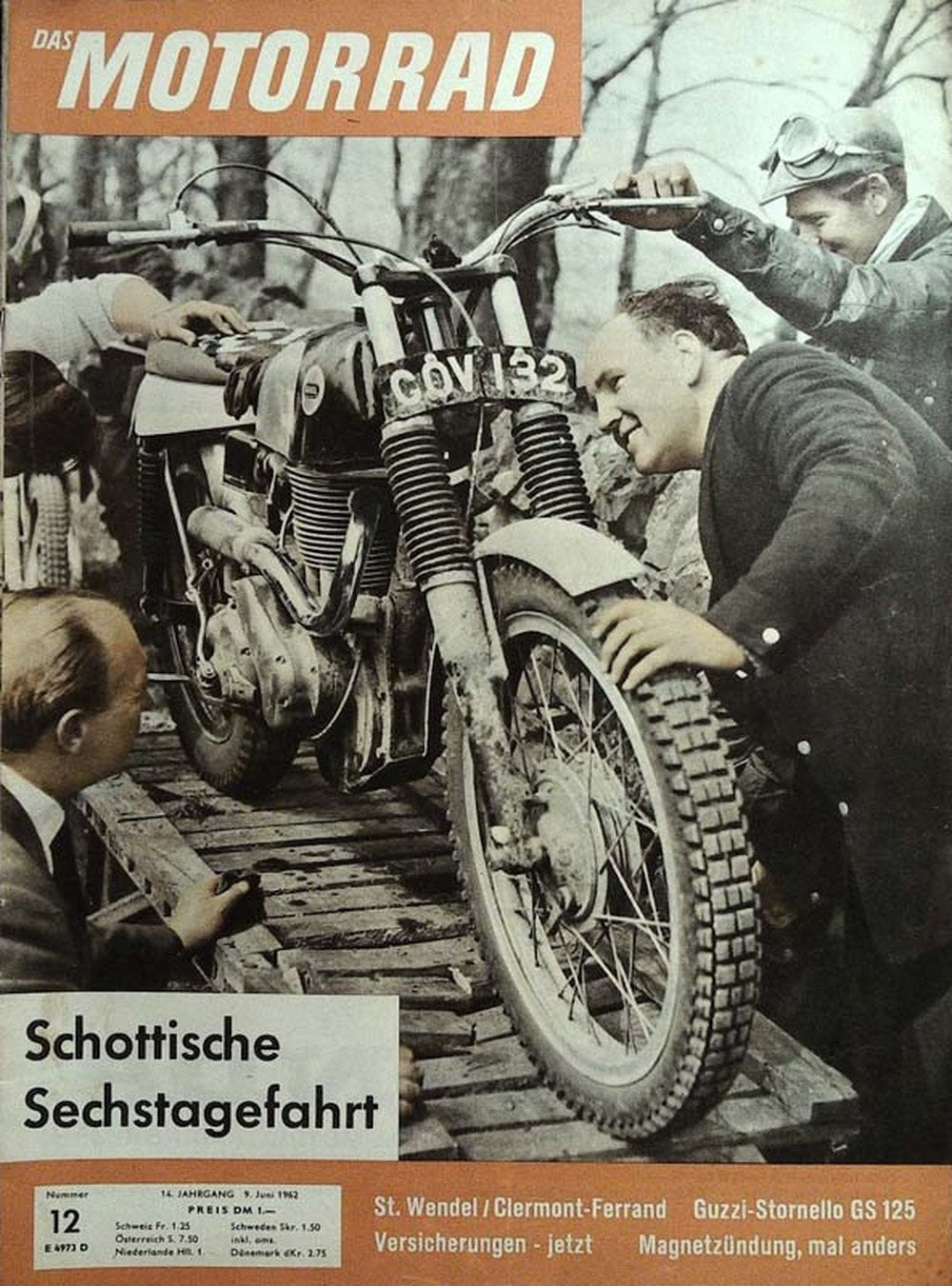 Motorrad Magazin Deutschland 1962-12 Motorrad Schottische Sechstagefahrt Geländefahrt