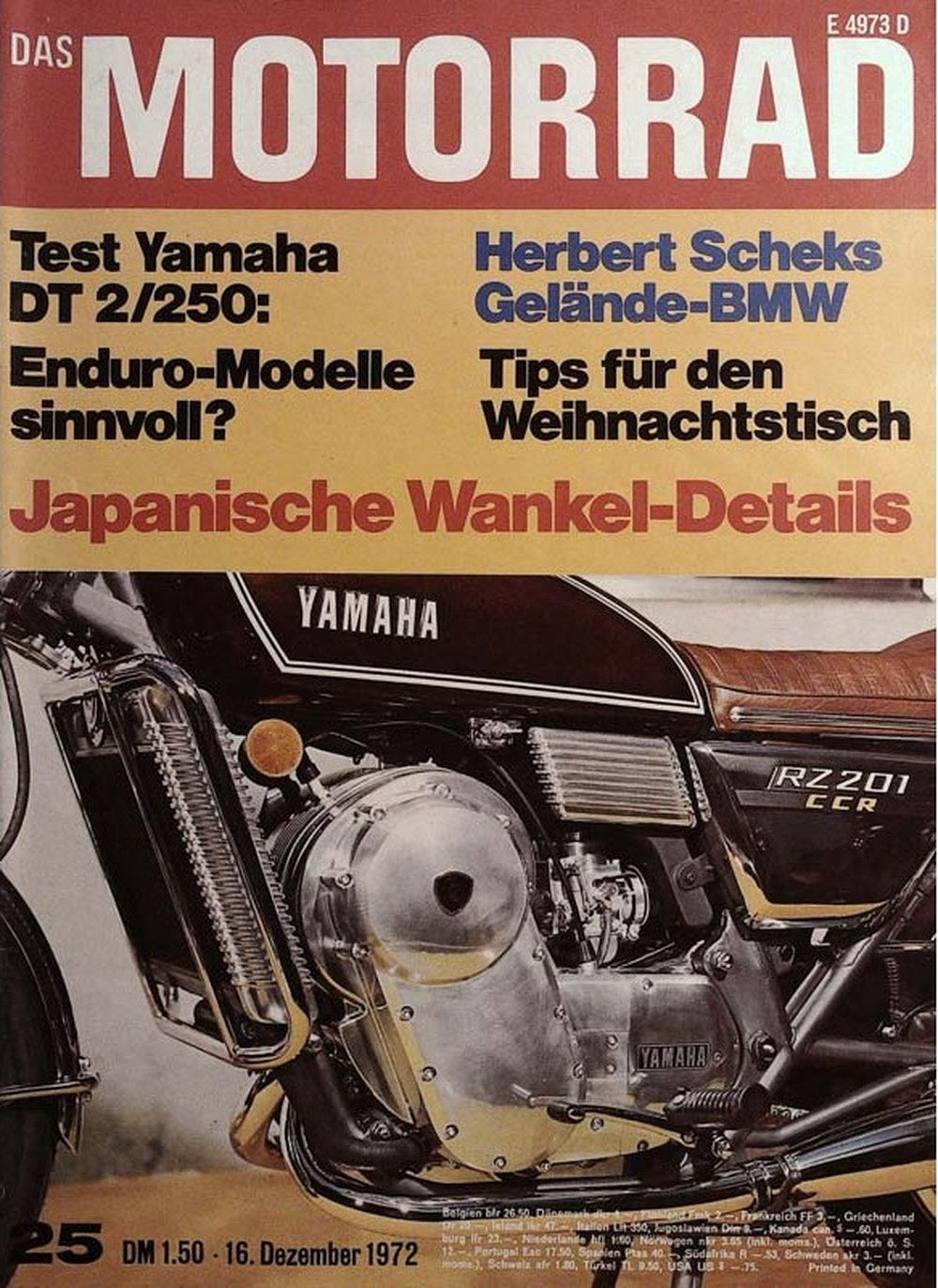 Motorrad Magazin Deutschland 1972-25 Herbert Schek