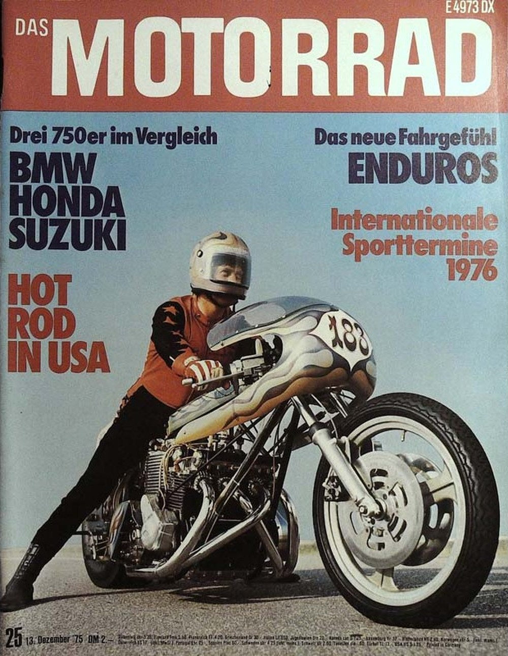 Motorrad Magazin Deutschland 1975-25 BMW Honda Suzuki