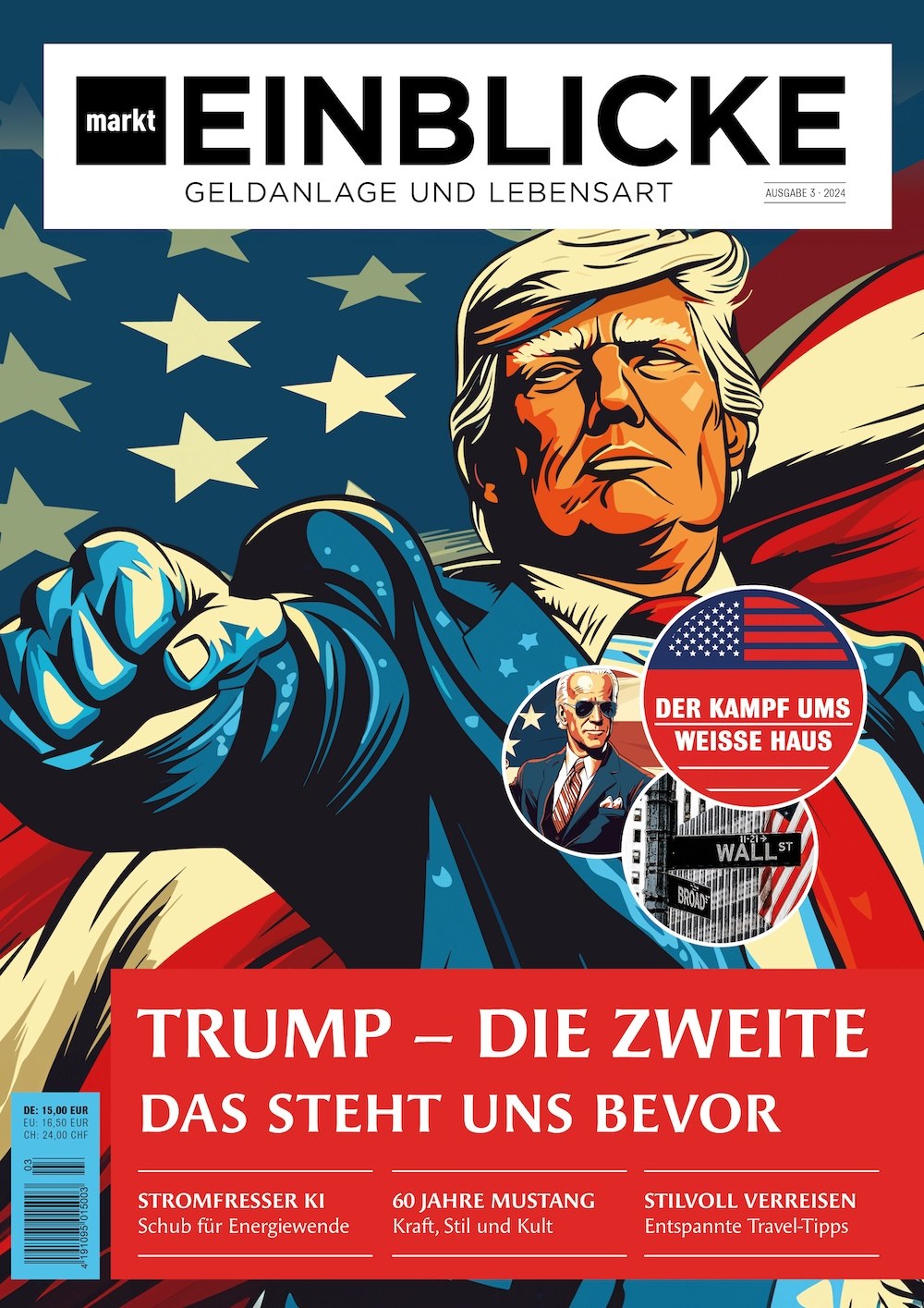 Markt Einblicke Magazin Deutschland 2024-03 Donald Trump Joe Biden