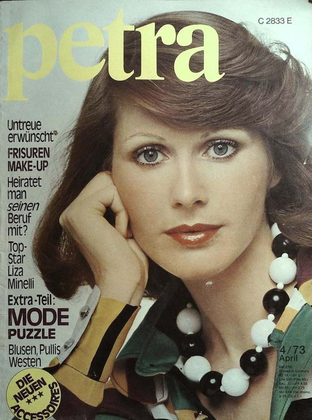 Petra Magazin Deutschland 1973-04 Liza Minnelli