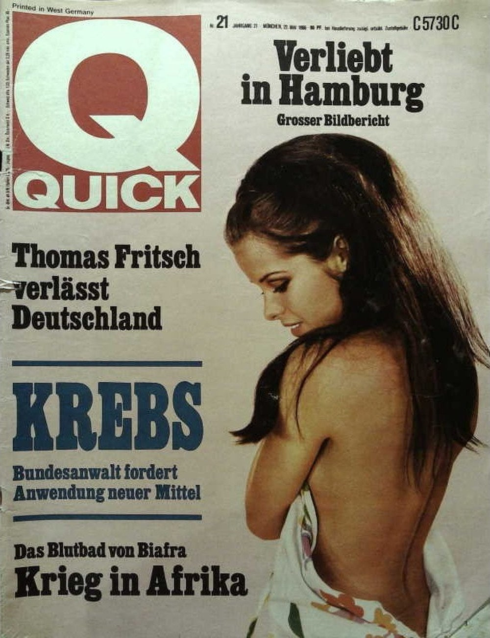 Quick Magazin Deutschland 1968-21 Thomas Fritsch