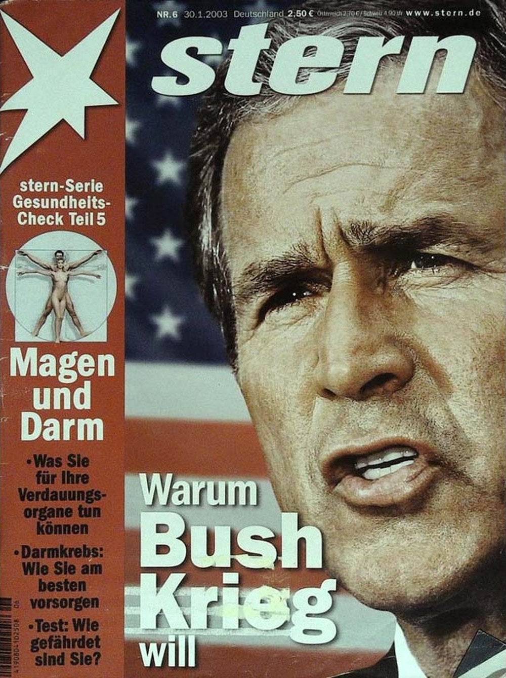 Stern Magazin Deutschland 2003-06 George W. Bush