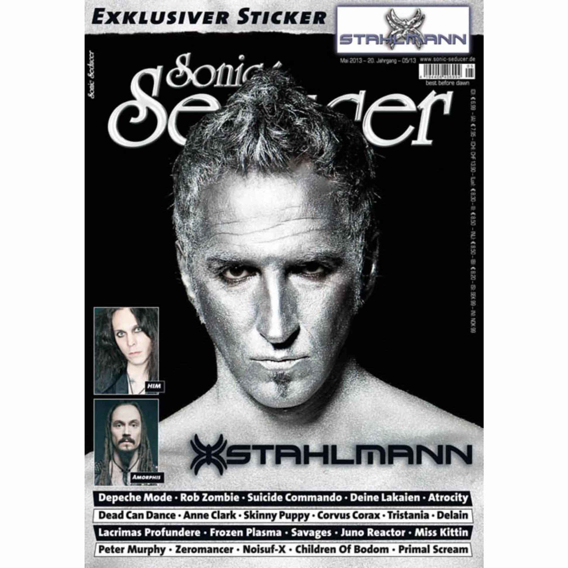 Sonic Seducer Magazin Deutschland 2013-05 Stahlmann HIM Amorphis Depeche Mode Rob Zombie