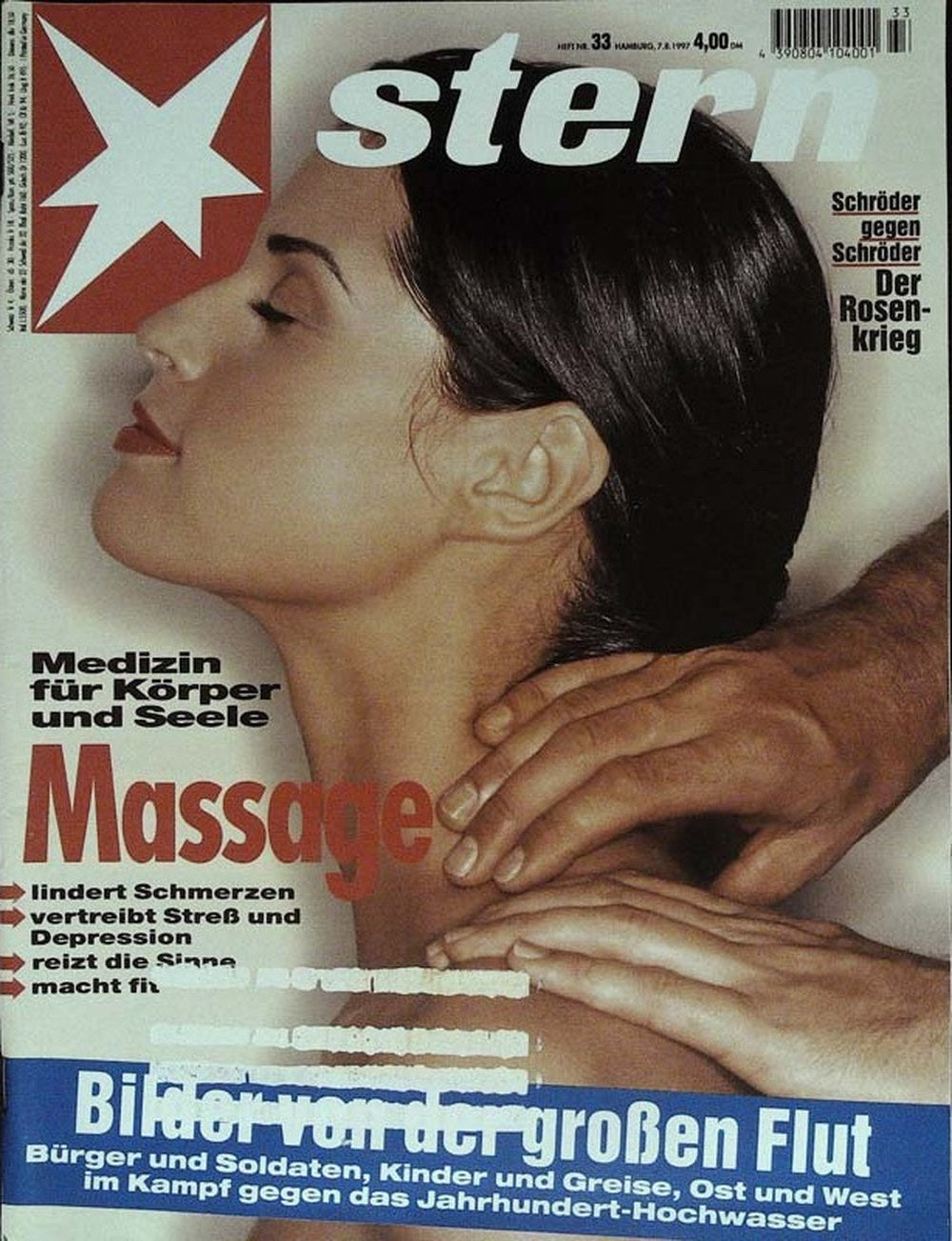 Stern Magazin Deutschland 1997-33 Gerhard Schröder