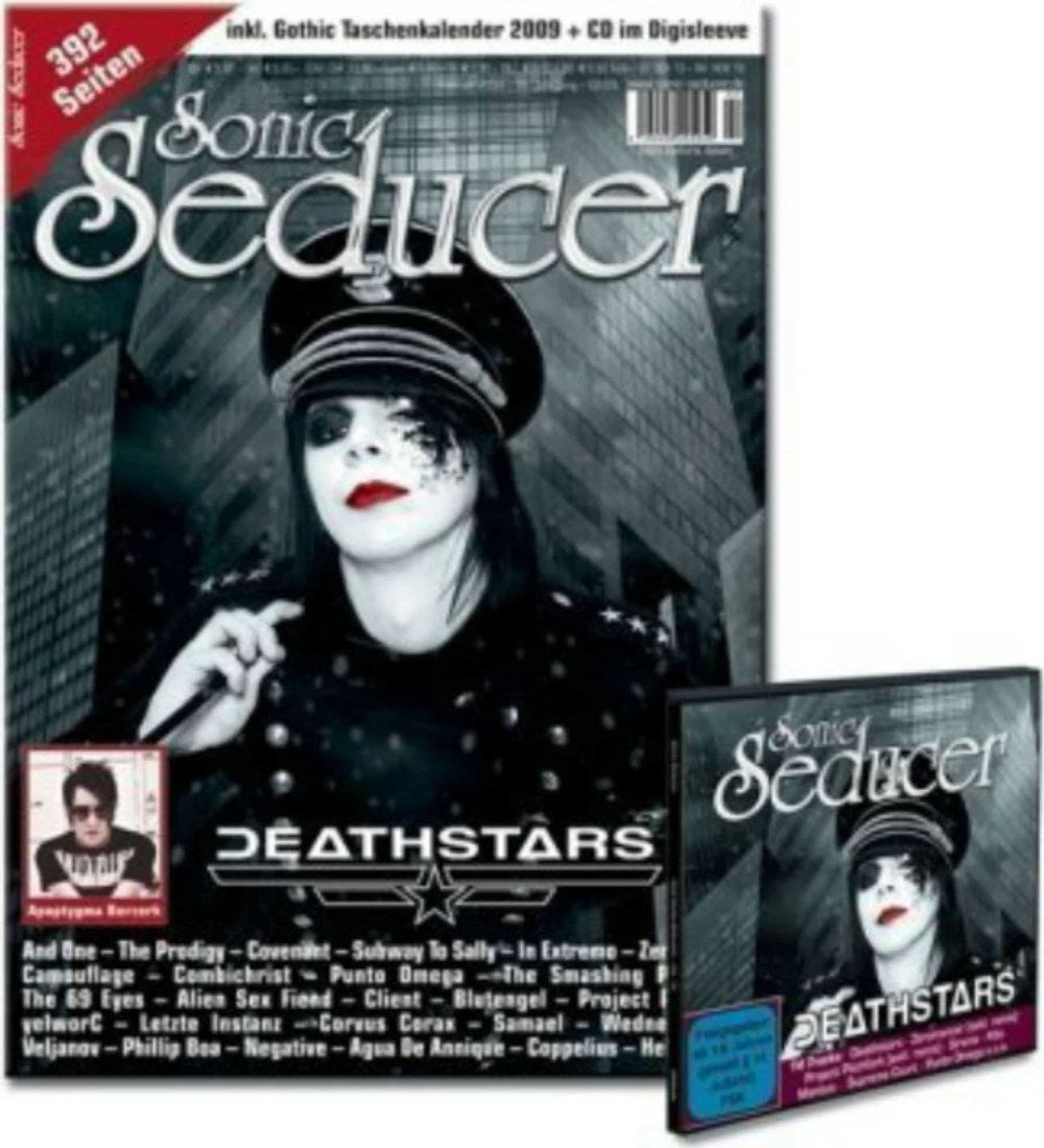Sonic Seducer Magazin Deutschland 2009-02 Deathstars Apoptygma Berzerk And One The Prodigy Covenant + CD
