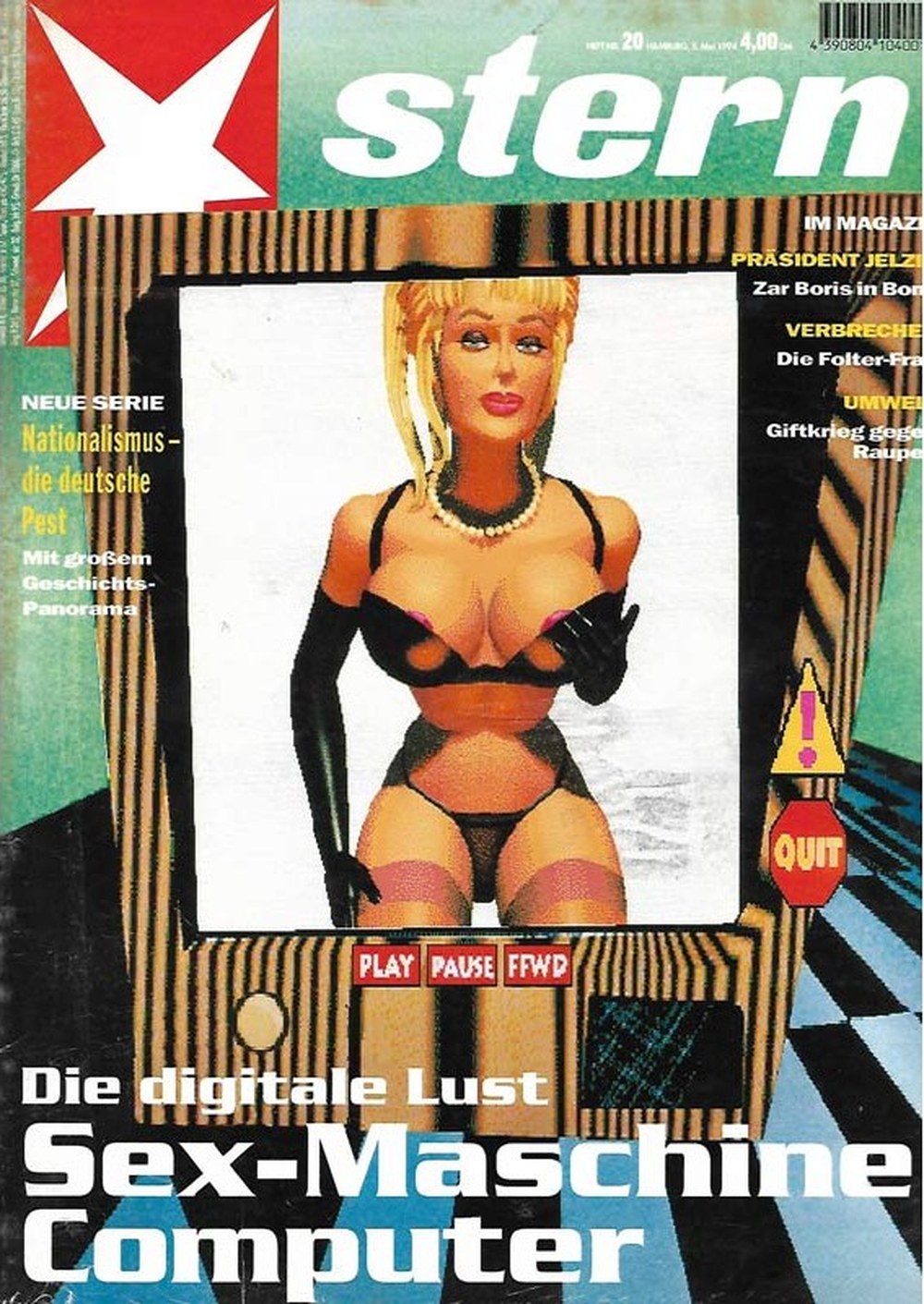 Stern Magazin Deutschland 1994-20 Boris Yeltsin
