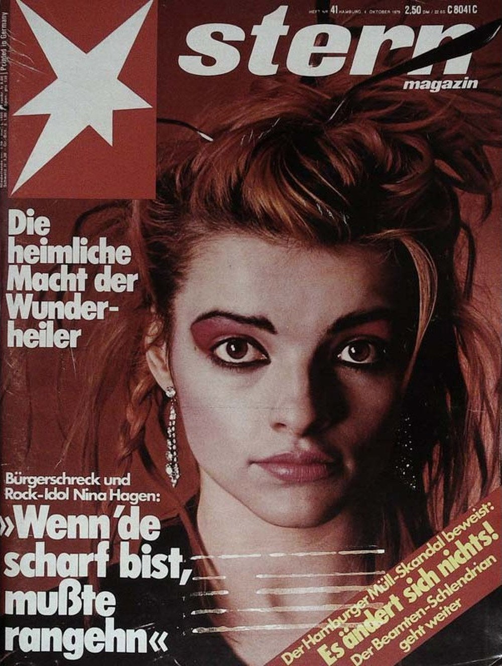 Stern Magazin Deutschland 1979-41 Nina Hagen