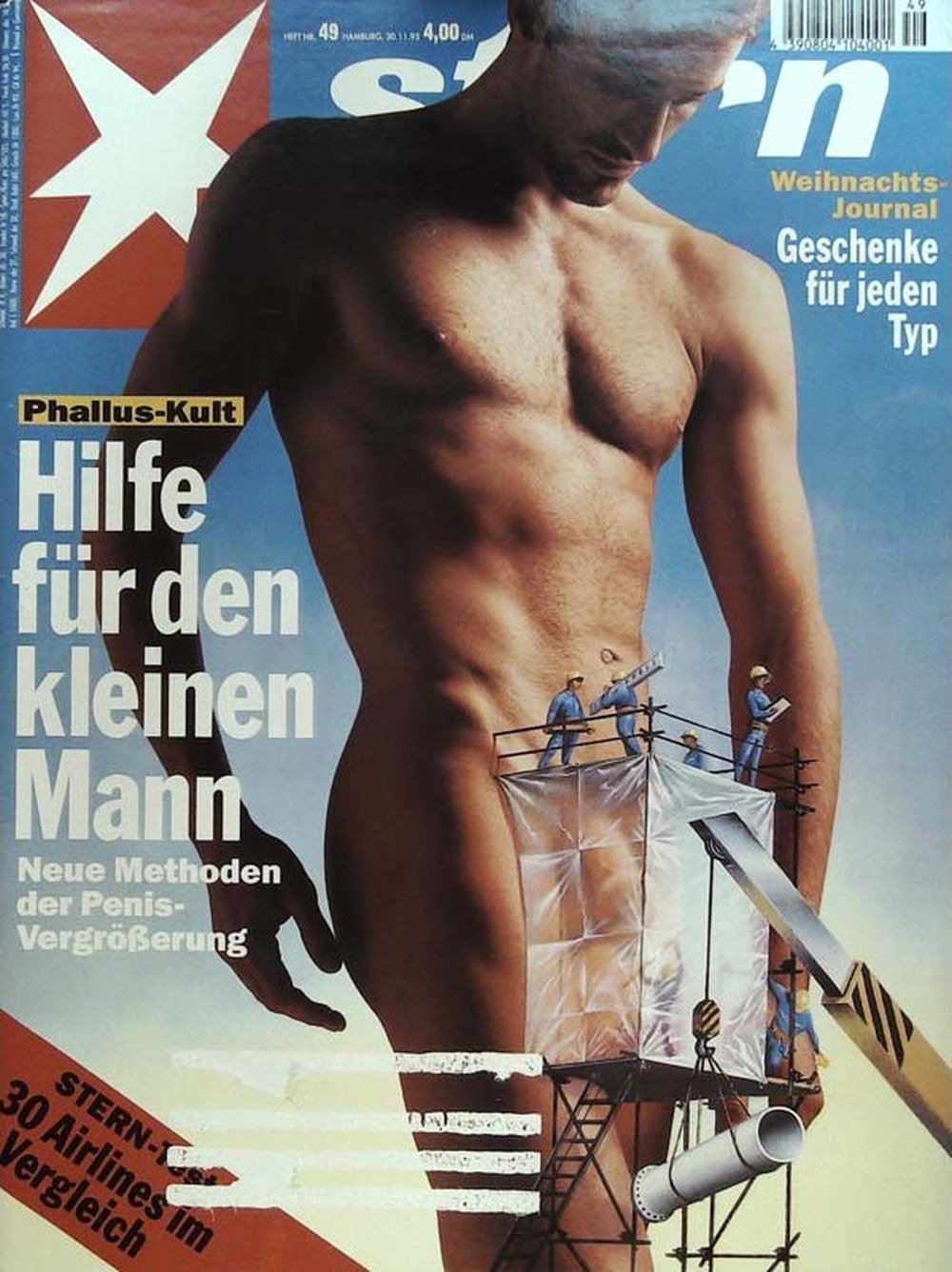 Stern Magazin Deutschland 1995-49 Phallus-Kult Penisvergrößerung Weihnachtsgeschenke