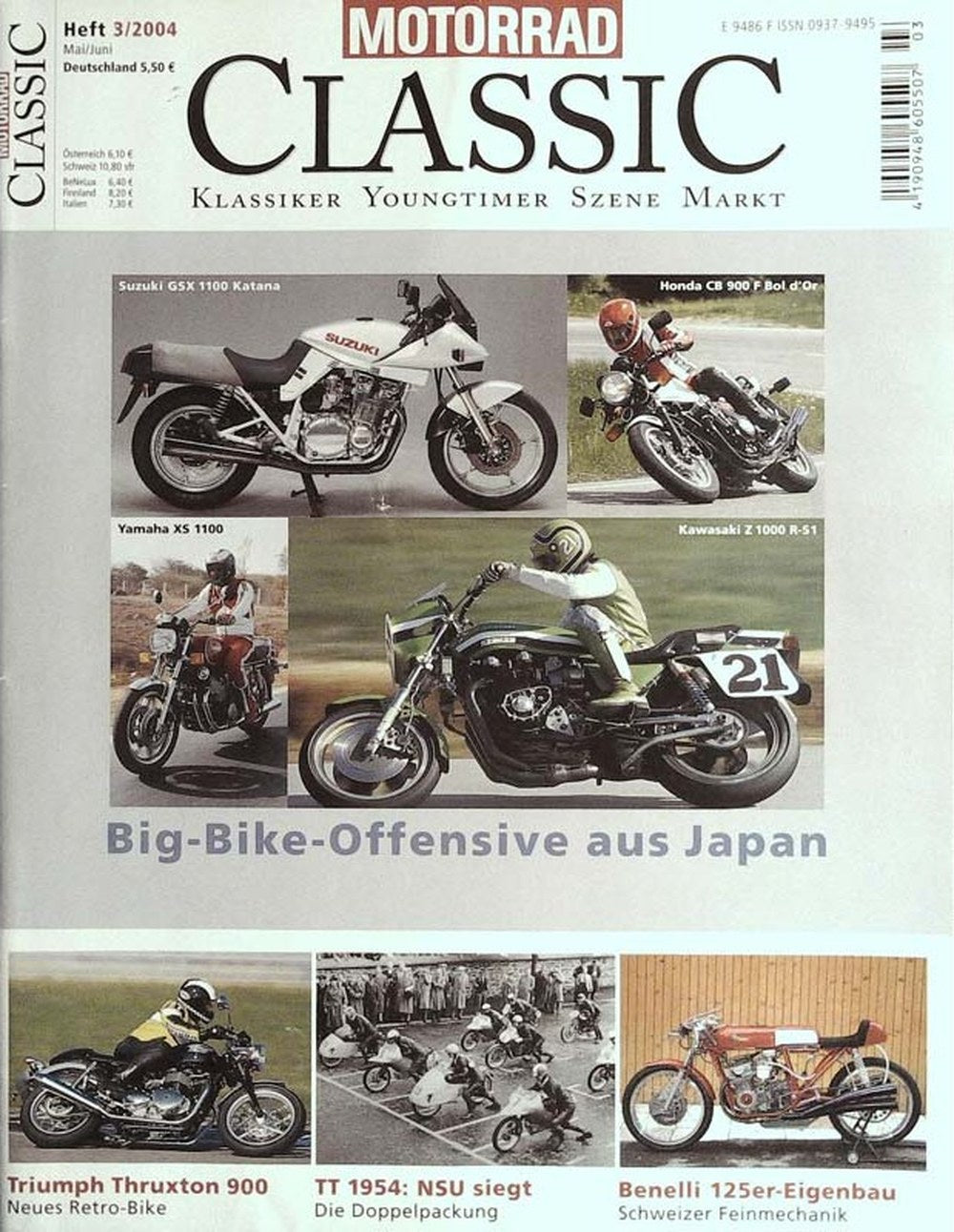 Motorrad Classic Magasin Tyskland 2004-03