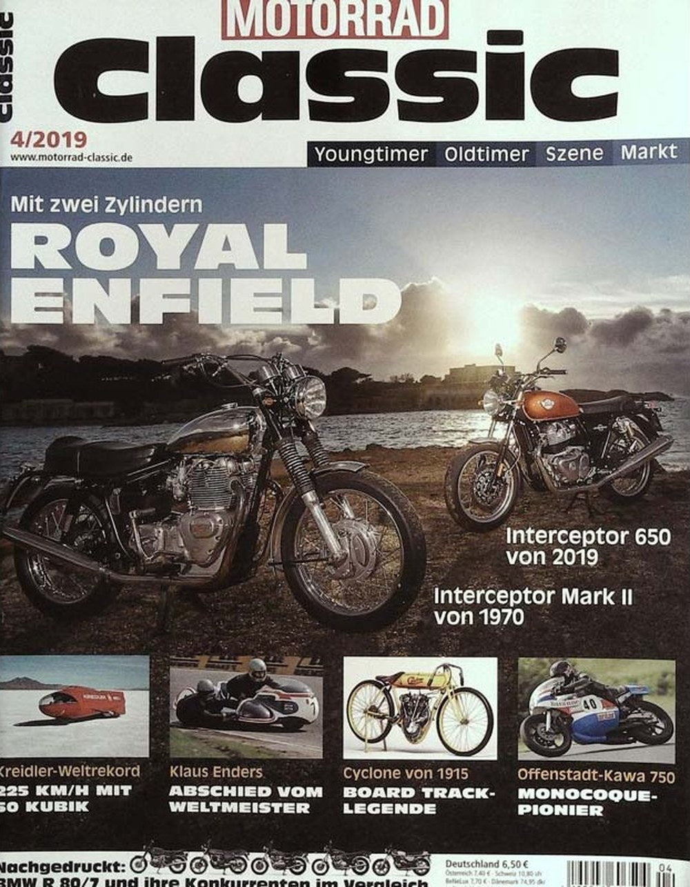 Motorrad Classic Magazin Deutschland 2019-04 Klaus Enders