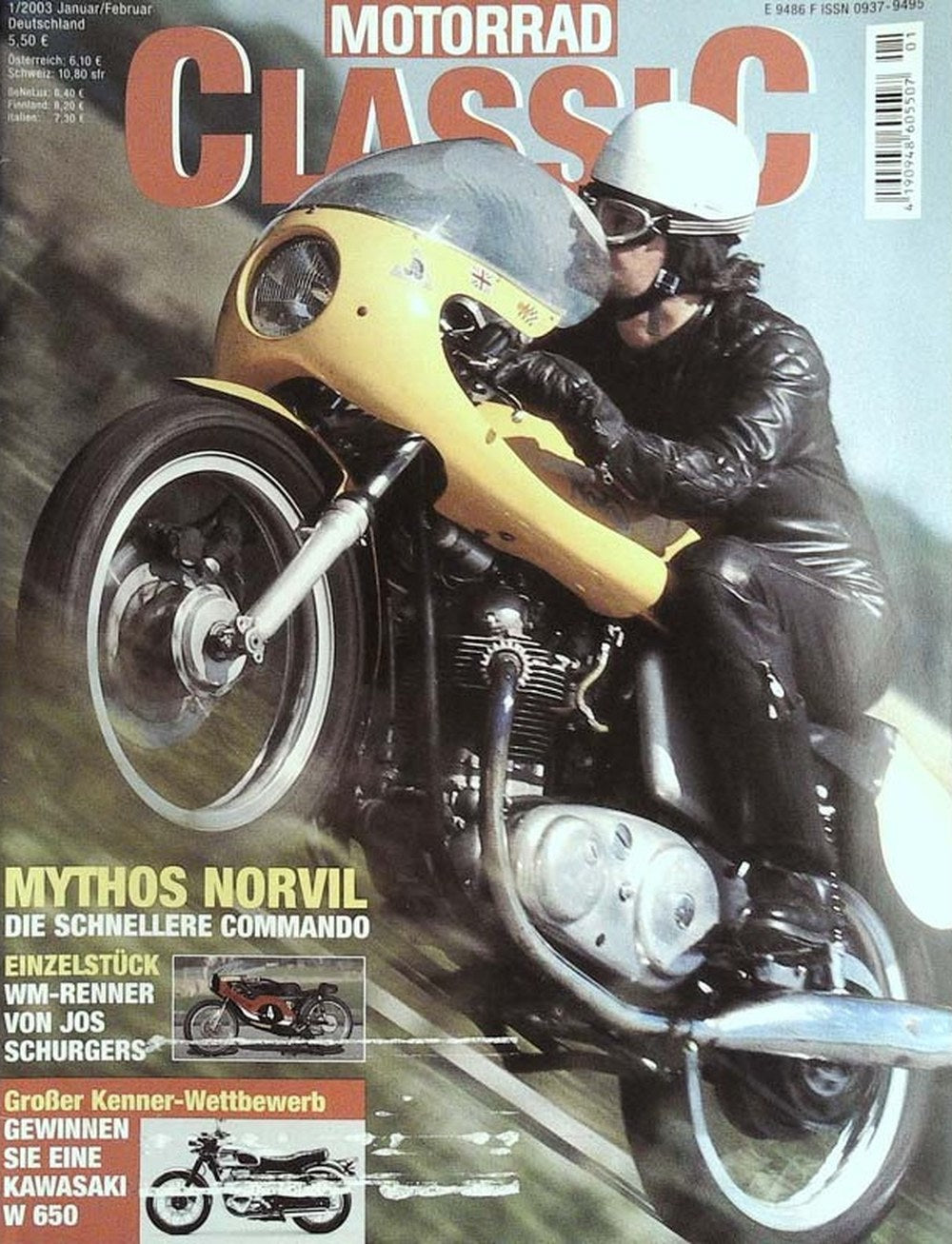Motorrad Classic Magasin Tyskland 2003-01