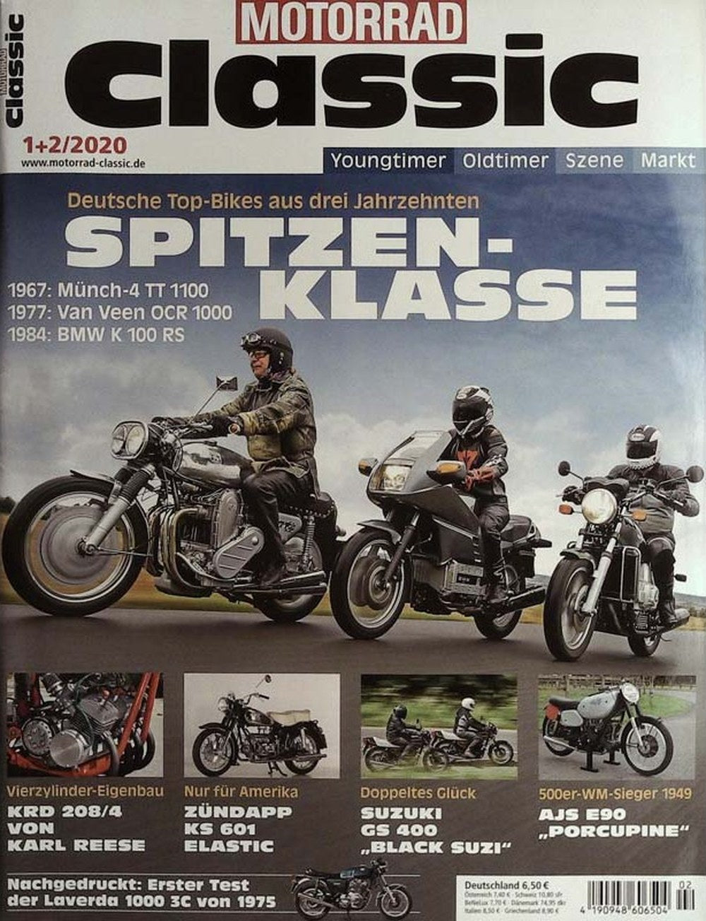 Motorrad Classic Magazin Deutschland 2020-02 Karl Reese