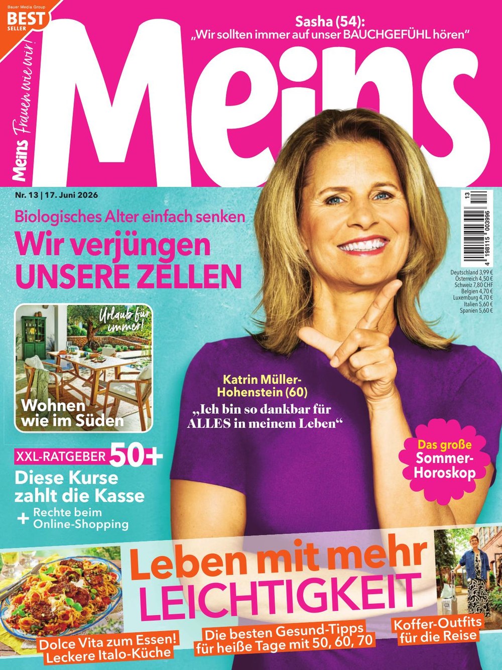 Meins Magazin Deutschland 2026-13 Katrin Müller-Hohenstein Sasha