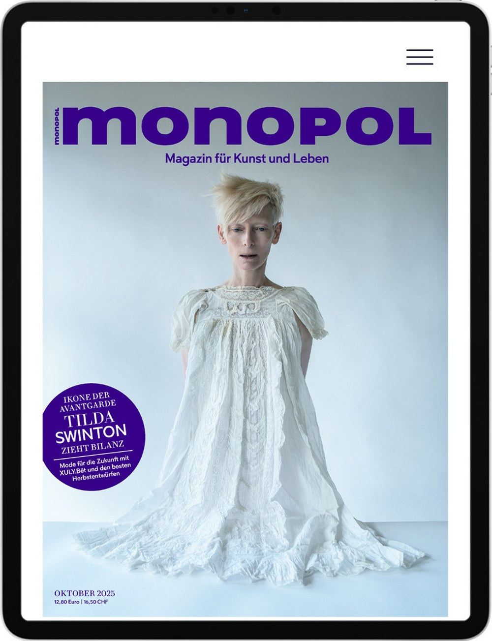 Monopol Magazin Deutschland 2025-10 Tilda Swinton XULY.Bët