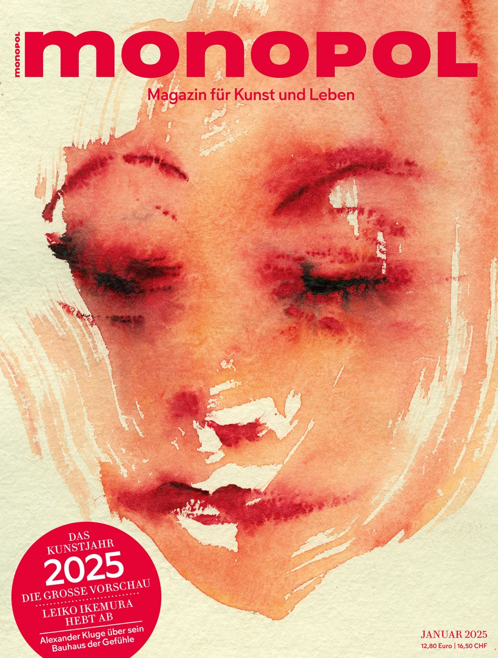 Monopol Magazin Deutschland 2025-01 Leiko Ikemura Alexander Kluge