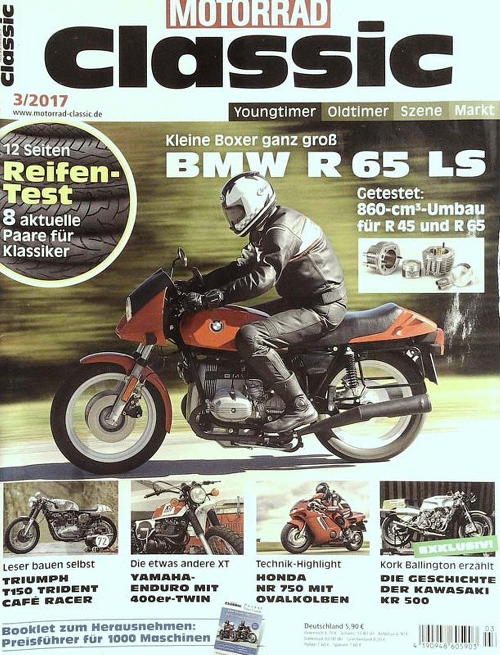 Motorrad Classic Magazin Deutschland 2017-03 Kork Ballington