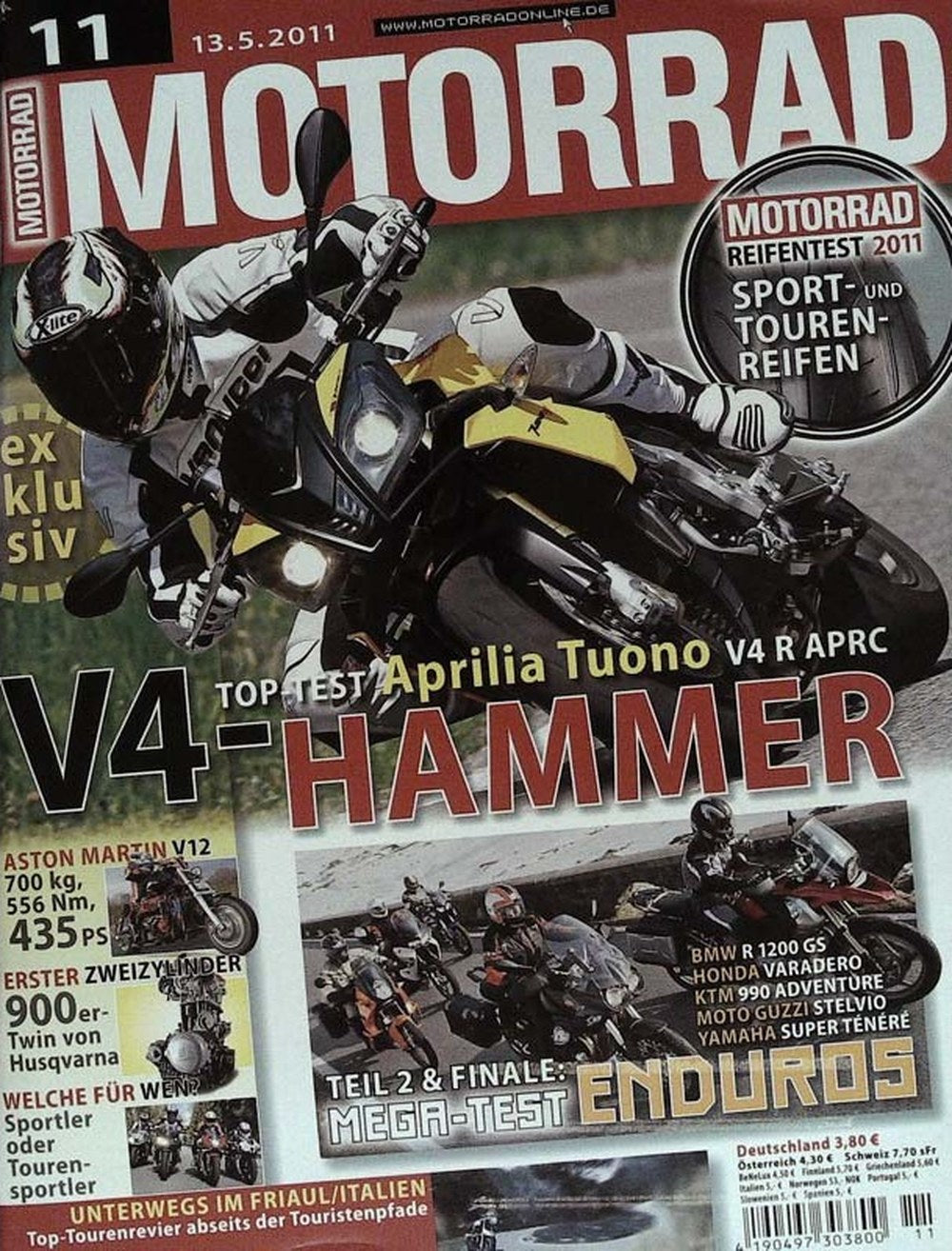 Motorrad Magazine Germany 2011-11
