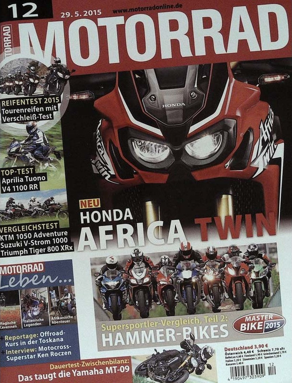 Motorrad Magazin Deutschland 2015-12 Ken Roczen