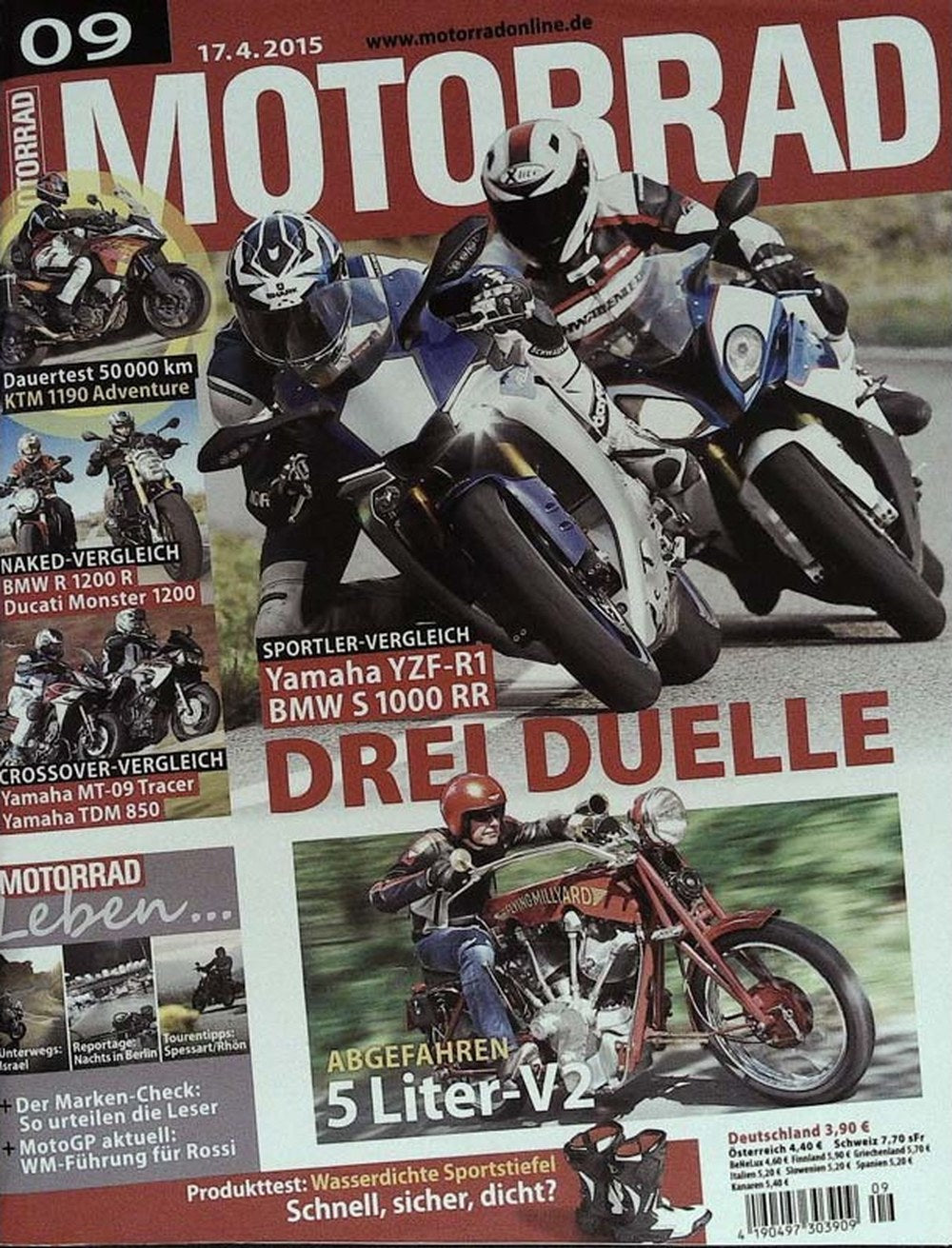 Motorrad Magazin Deutschland 2015-09 Valentino Rossi