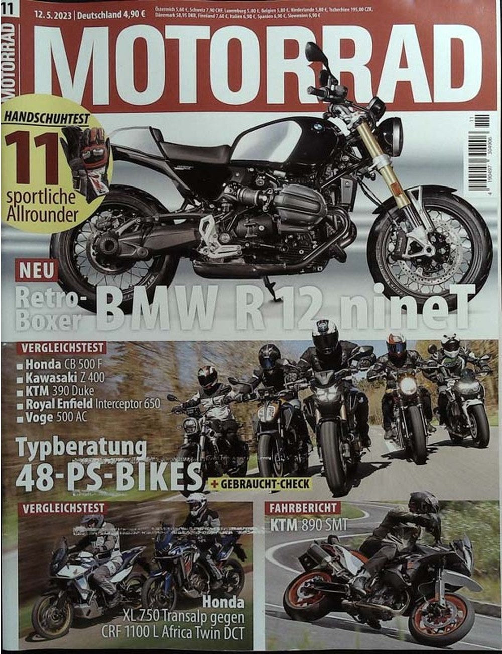 Motorrad Magazine Allemagne 2023-11 Édition originale