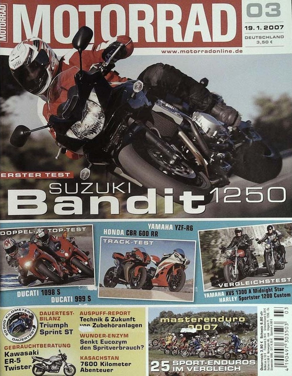 Motorrad Rivista Germania 2007-03 Edizione originale