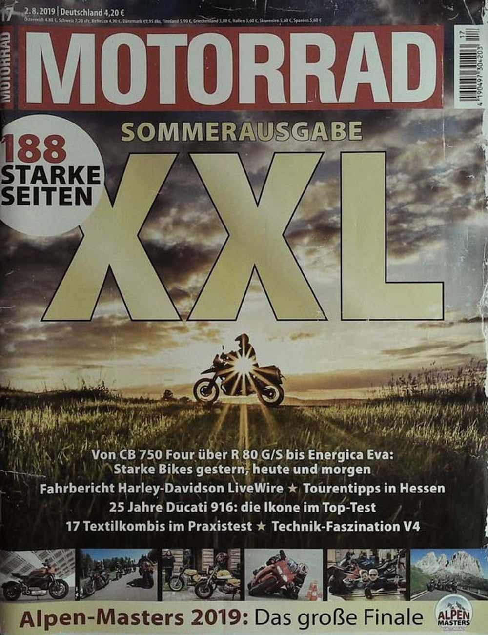 Motorrad Magazin Deutschland 2019-17 Motorrad Sommerausgabe CB 750 Four