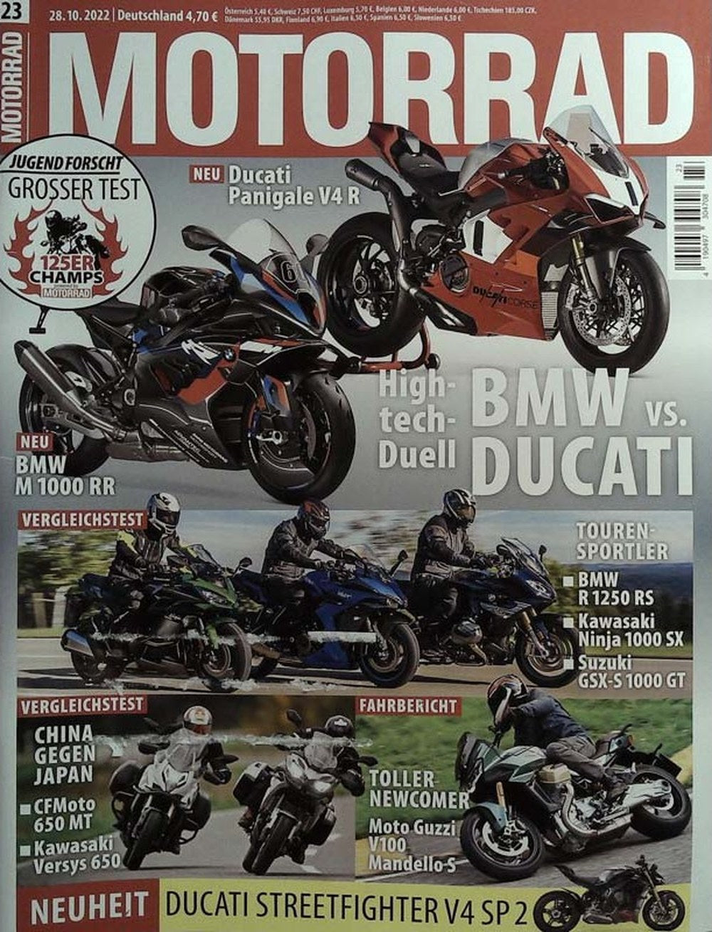 Motorrad Magazine Allemagne 2022-23 Édition originale