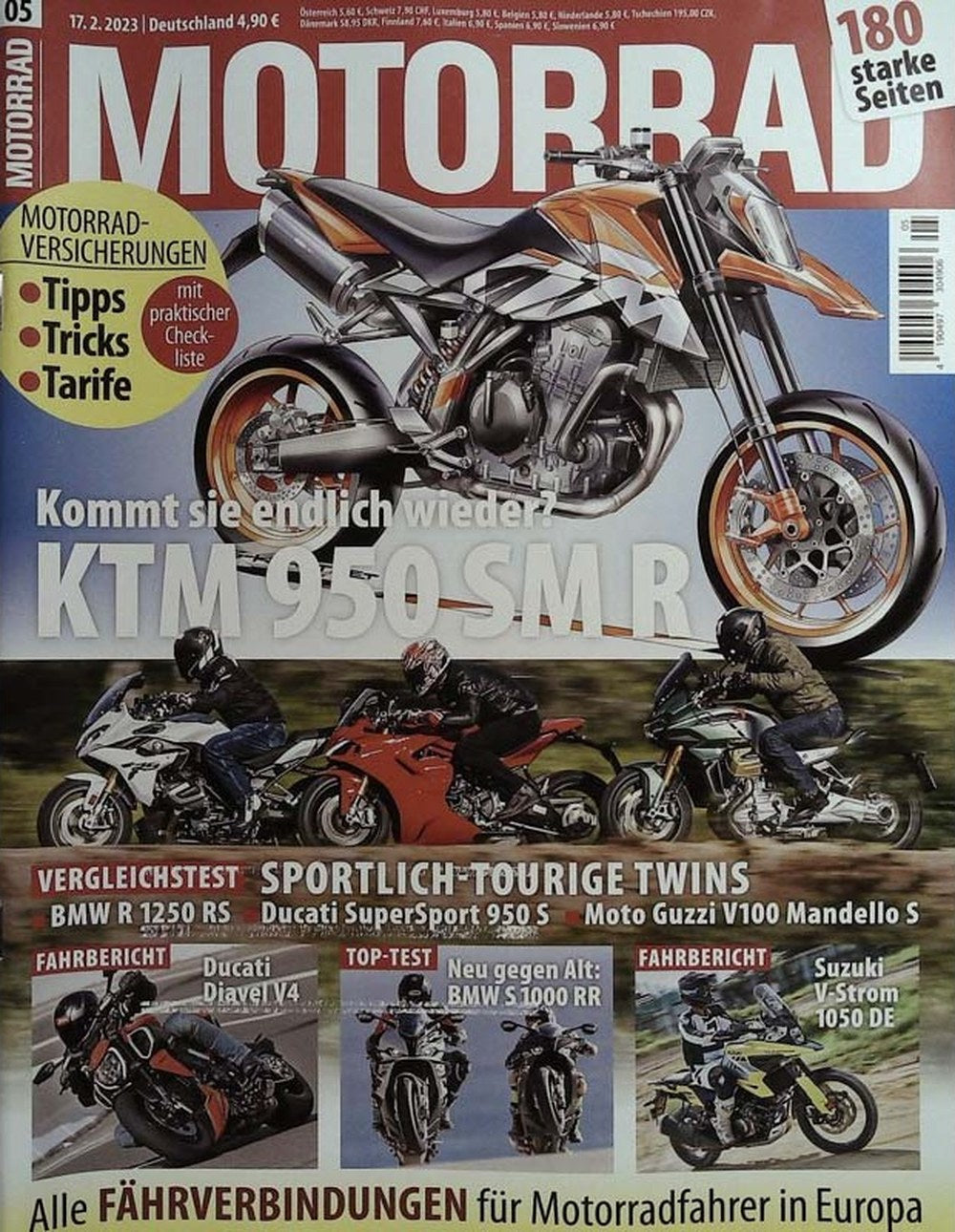 Motorrad Magazine Allemagne 2023-05 Édition originale