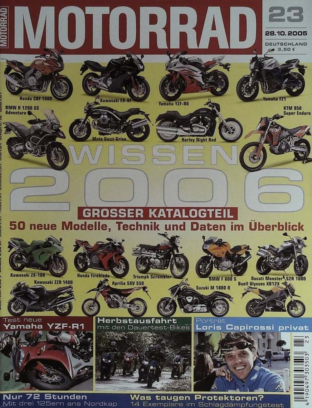 Motorrad Magazin Deutschland 2005-23 Loris Capirossi