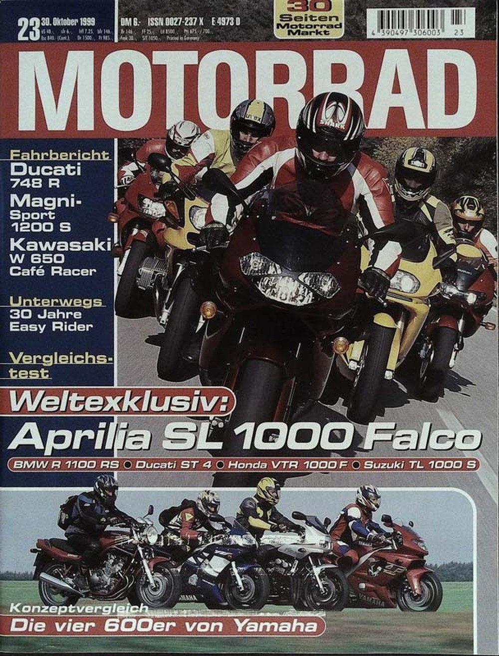 Motorrad Magazin Deutschland 1999-23 Aprilia SL 1000 Falco Ducati 748 R Magni Sport 1200 S