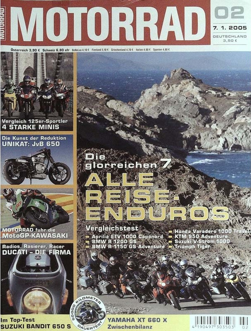 Motorrad Magazine Germany 2005-02 Original Print Issue