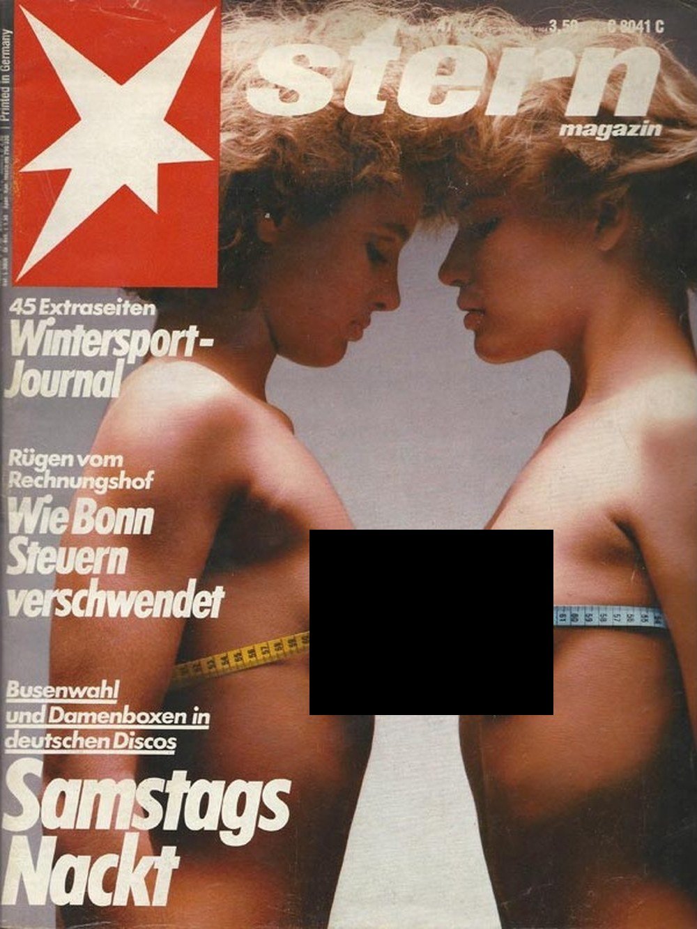 Stern Magazin Deutschland 1984-47 Wintersport Deutsche Politik Steuerpolitik