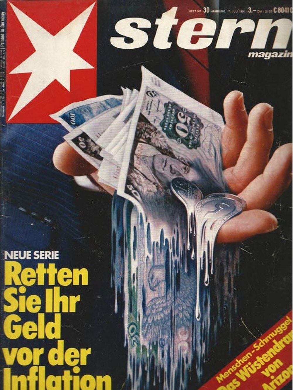 Stern Magazin Deutschland 1980-30 Inflation Geldentwertung Finanzberatung