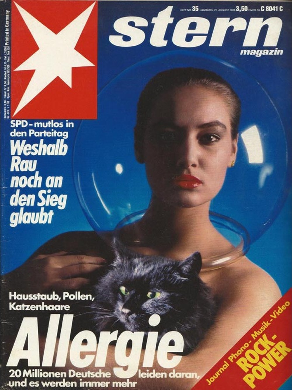 Stern Magazin Deutschland 1986-35 Johannes Rau