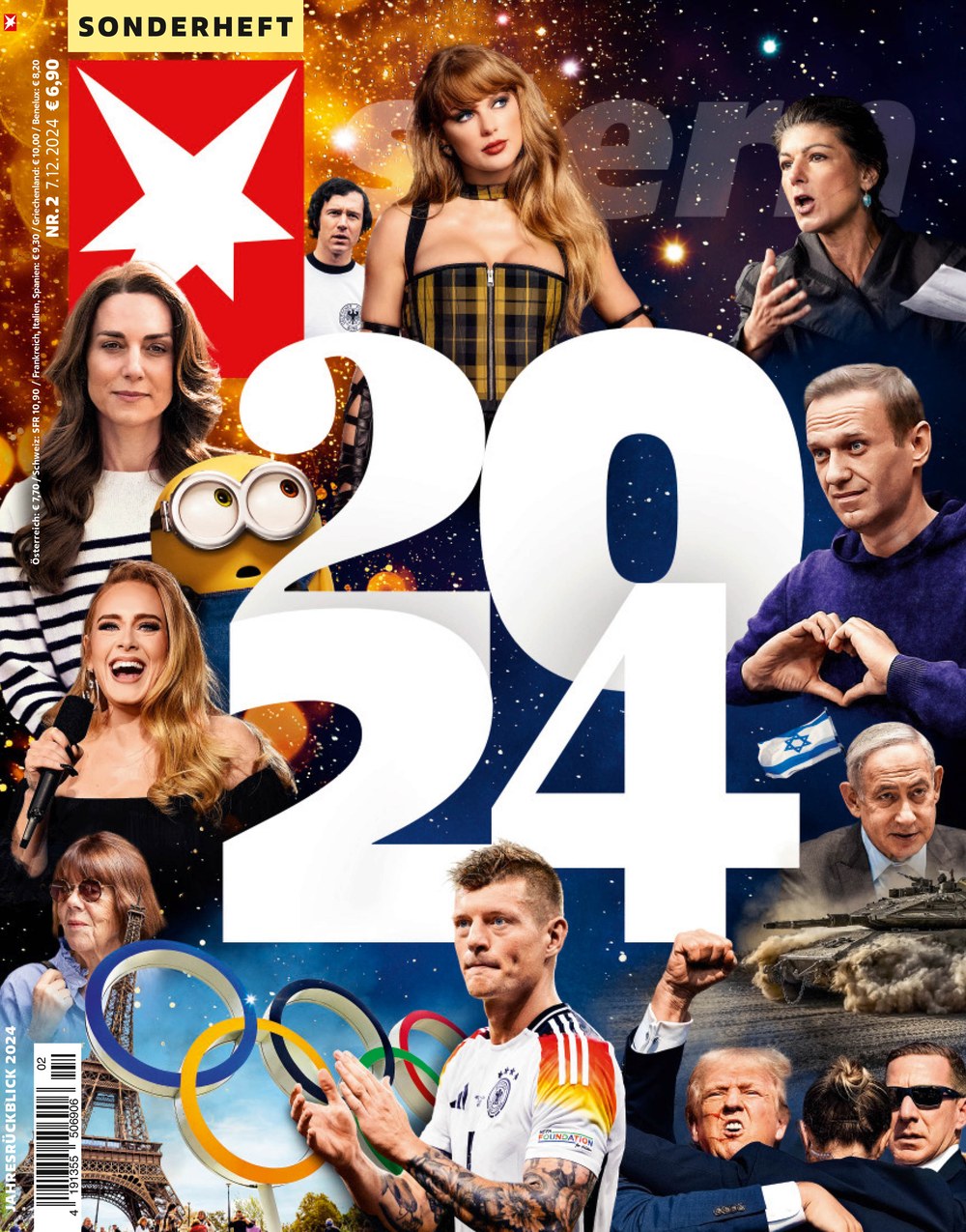 Stern Magazin Deutschland 2024-02 Taylor Swift Kate Middleton Alexei Navalny Donald Trump Benjamin Netanyahu
