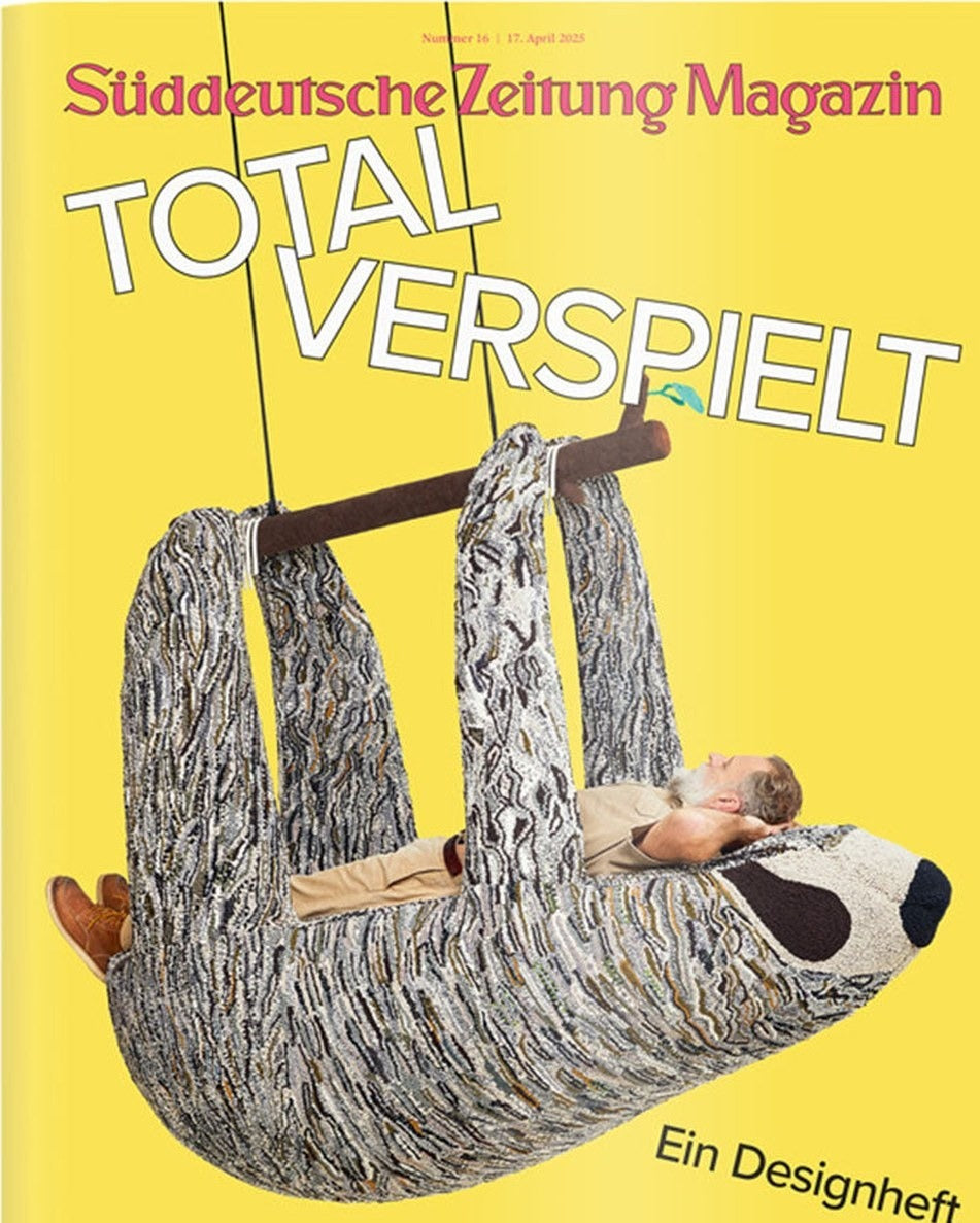 Süddeutsche Zeitung Magazin Deutschland 2025-16 Design Möbeldesign Spielerisches Design
