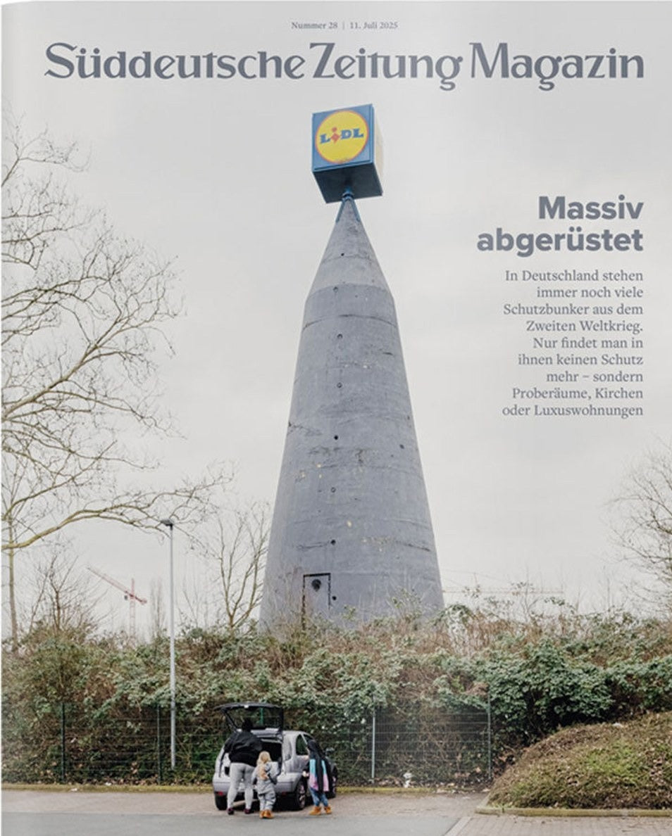 Süddeutsche Zeitung Magazin Deutschland 2025-28 Bunker Umnutzung Lidl